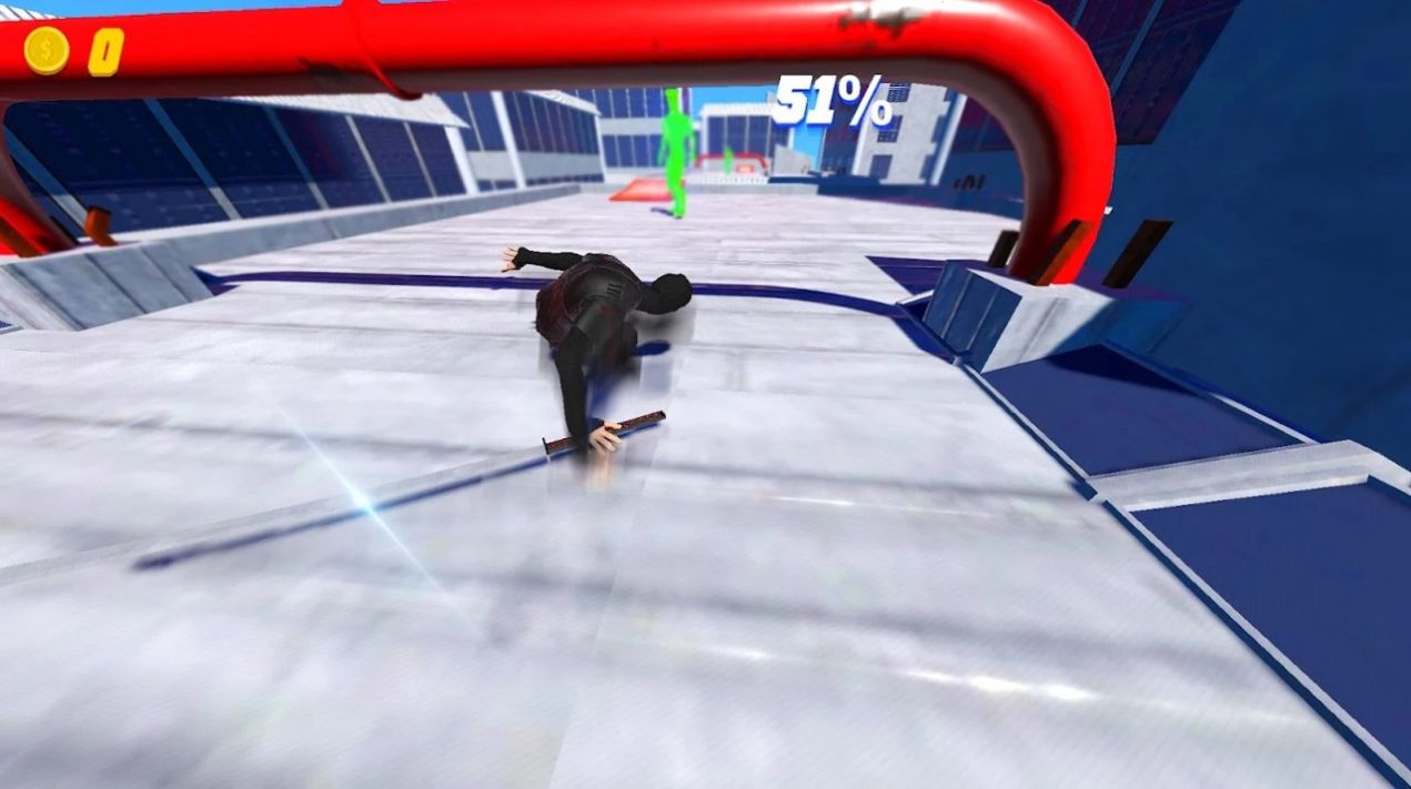 屋顶忍者跑游戏中文版（Rooftop Run Ninja）