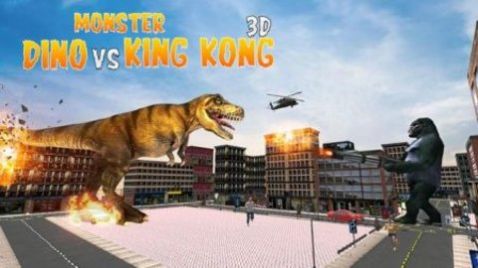 大猩猩粉碎城市游戏正式安卓版（King Kong Gorilla Dino Games）