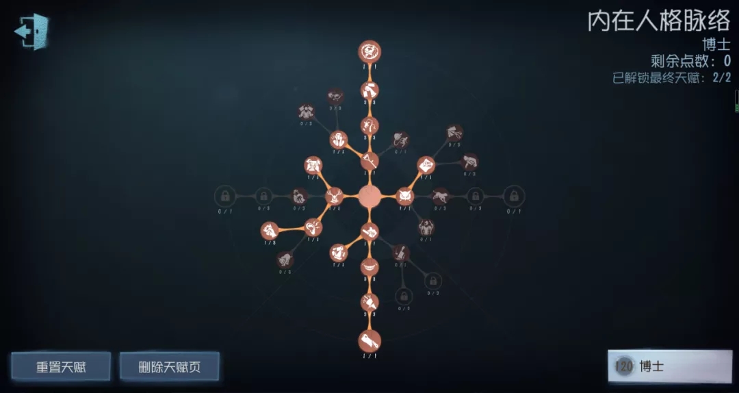 《第五人格》2022博士天赋加点攻略