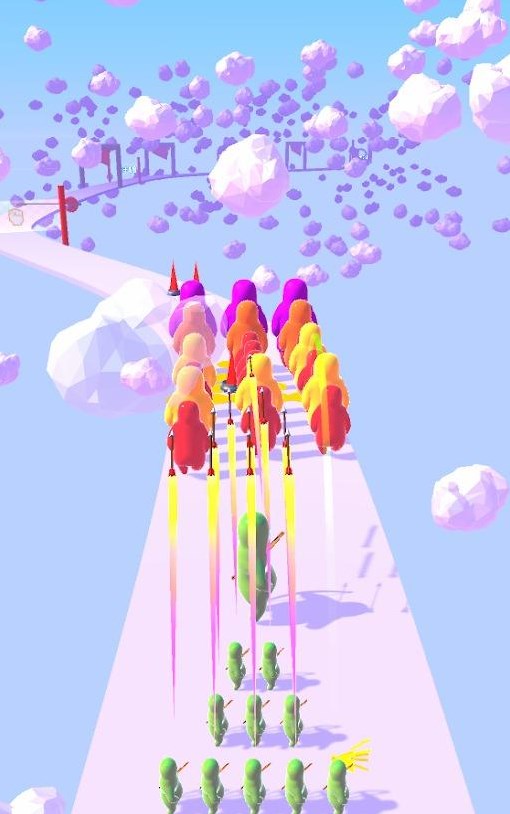 箭射小红人游戏正式版（Crowd Shoot 3D: Archer Chase）