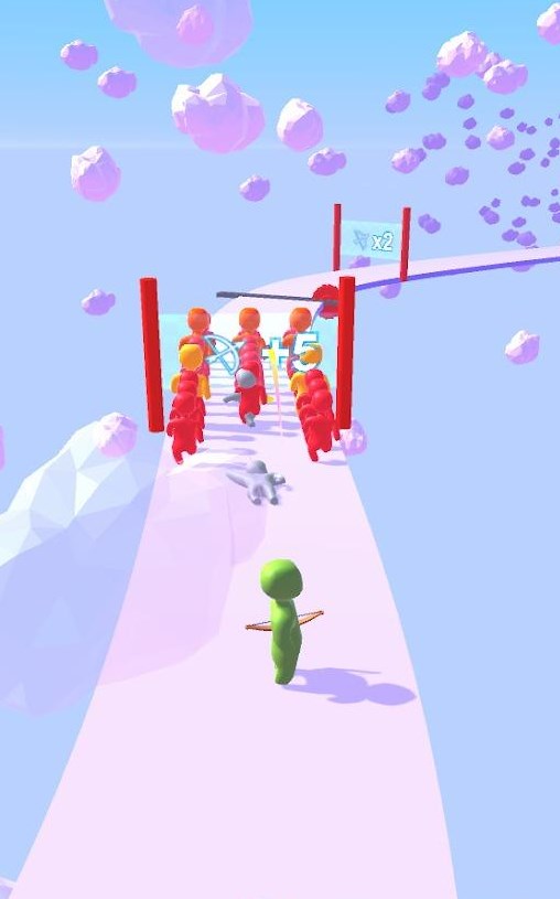 箭射小红人游戏正式版（Crowd Shoot 3D: Archer Chase）