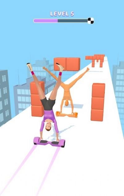 倒立障碍跑游戏最新版(Handstand Challenge)