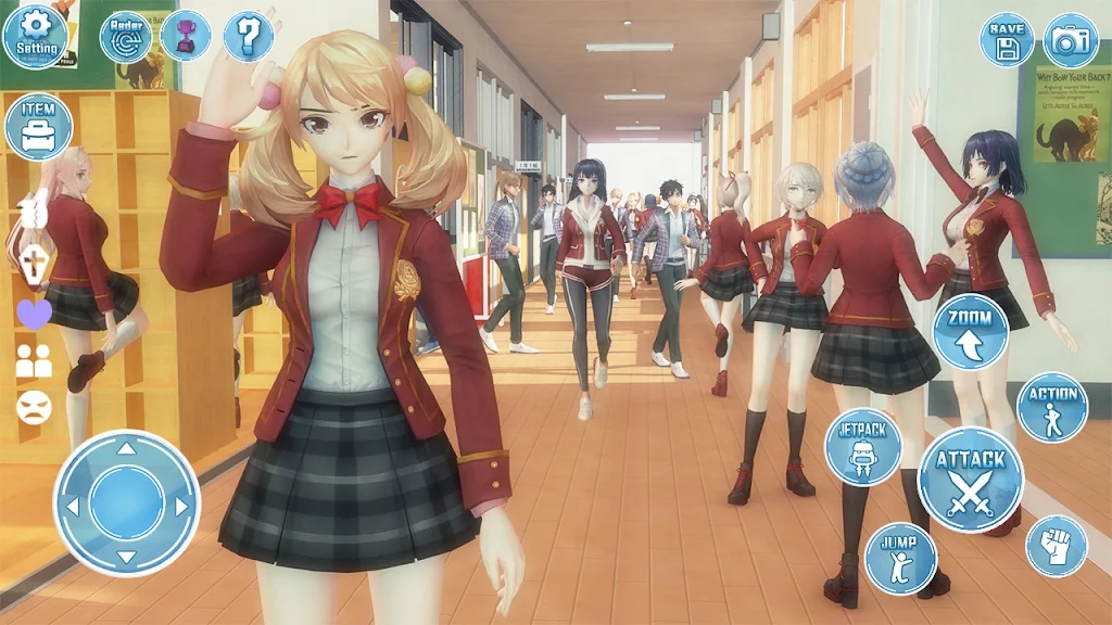 动漫女学生约会模拟游戏正式版（Anime School Girl Dating Sim）
