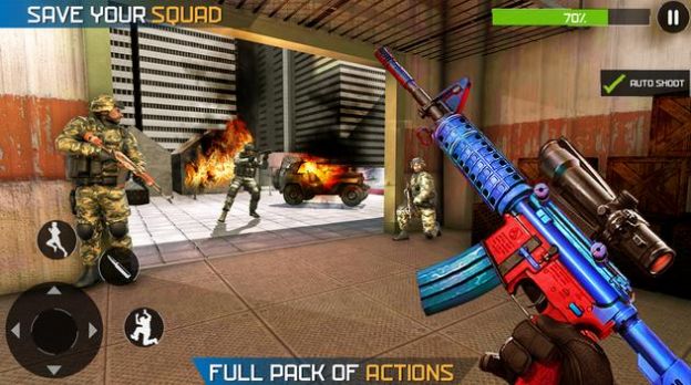战斗部队3D现代战斗游戏正式安卓版