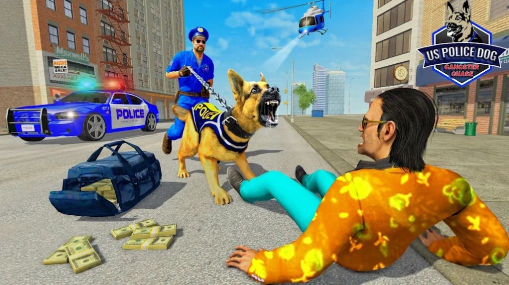 美国警犬追捕罪犯游戏正式安卓版（Police Dog Gangster Chase Game）