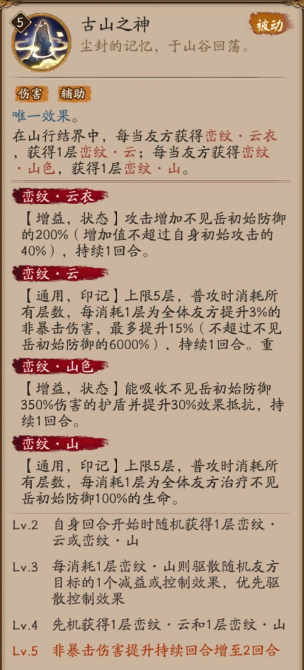 《阴阳师》不见岳技能一览