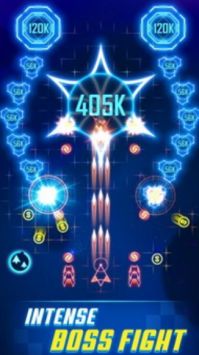 雷电战机飞行风暴GeometryWars