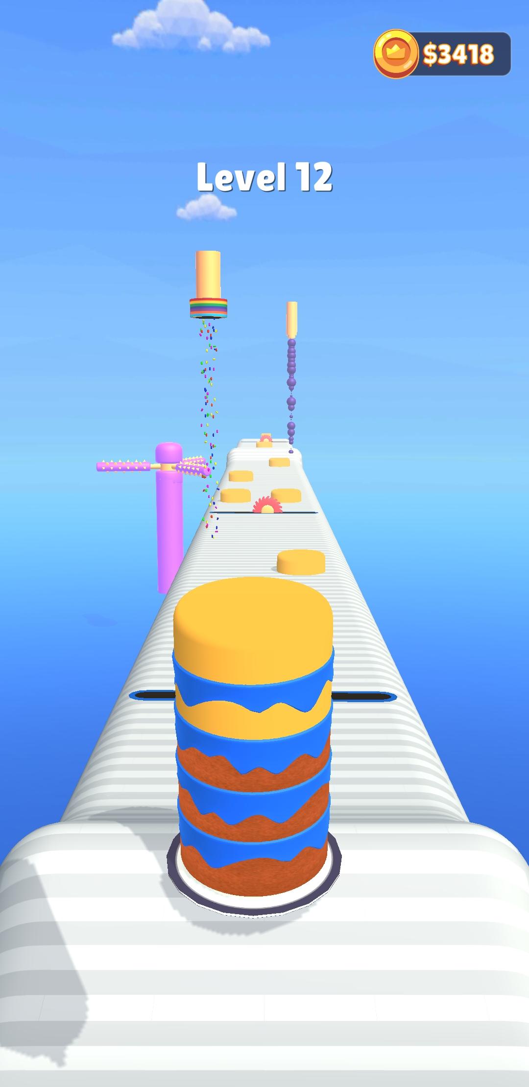 蛋糕堆栈3D