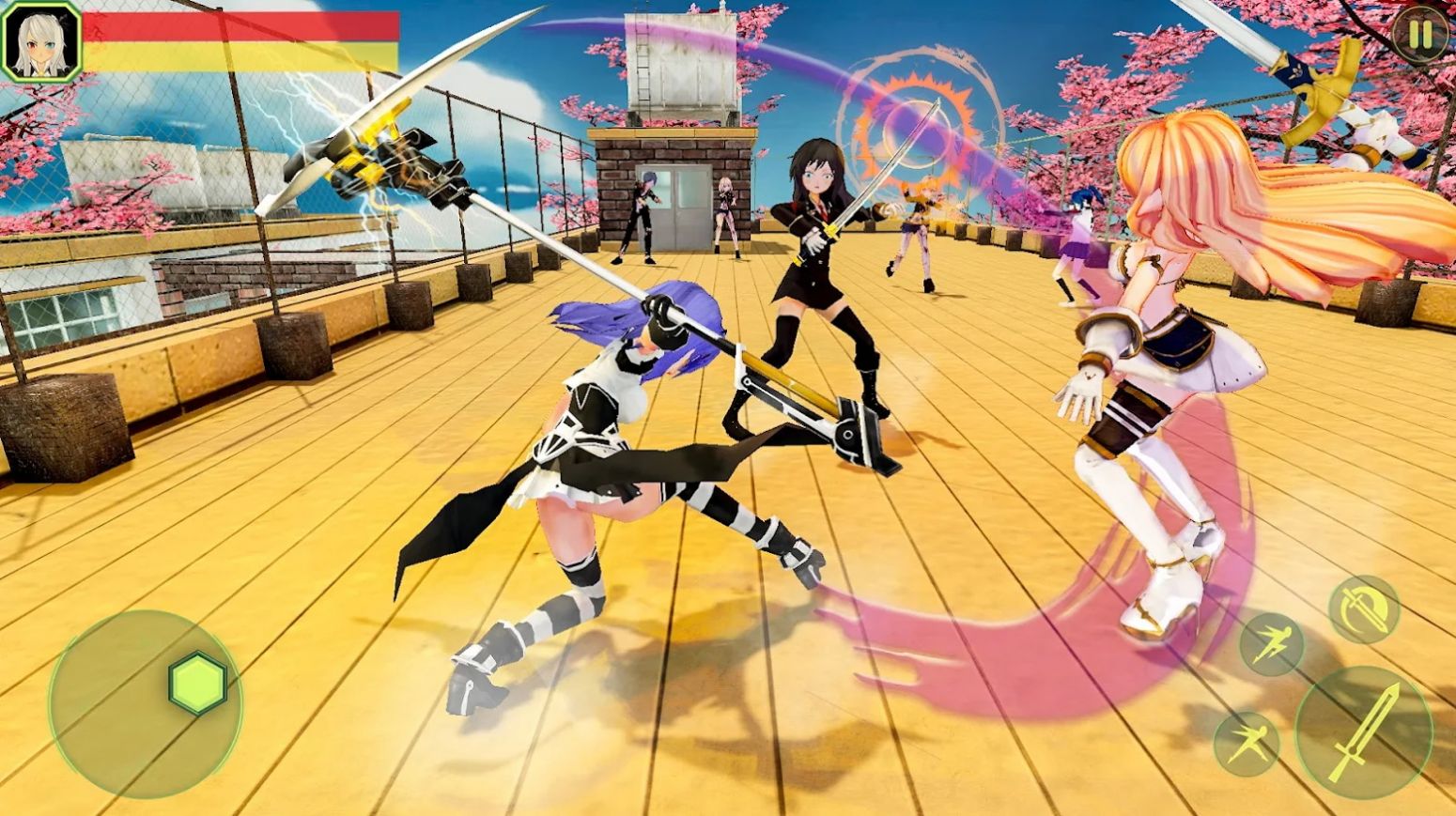 动漫高中女生斗士游戏安卓中文版