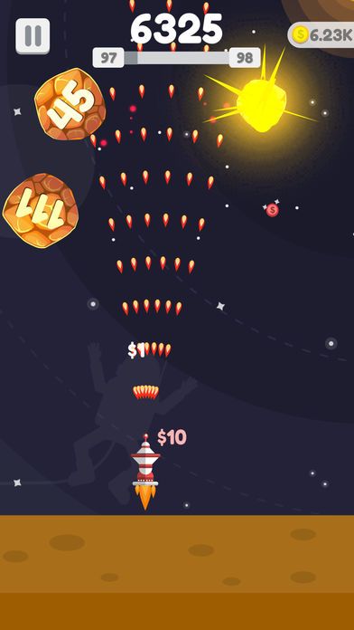 星球大爆炸中文版免费金币加速版下载地址（Planet Blast）