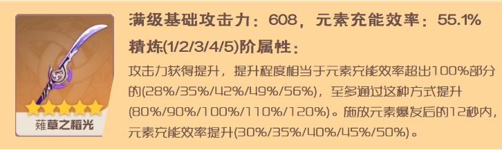 《原神》雷电将军最佳武器搭配推荐
