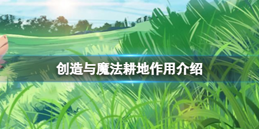 创造与魔法耕地有什么用 创造与魔法耕地作用介绍