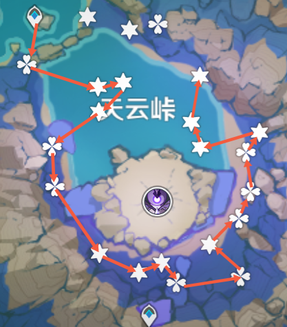 《原神》雷电将军突破材料采集路线一览