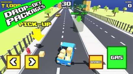 疯狂的公路皮卡车CrazyRoadPickupTruck
