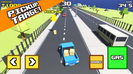 疯狂的公路皮卡车CrazyRoadPickupTruck