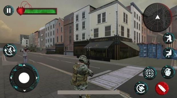 僵尸混乱边境战争游戏正式版