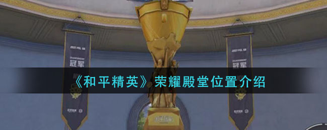 《和平精英》荣耀殿堂位置介绍
