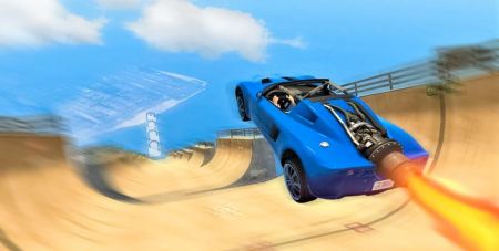 疯狂坡道汽车特技2022CrazyRampCarStunts2022