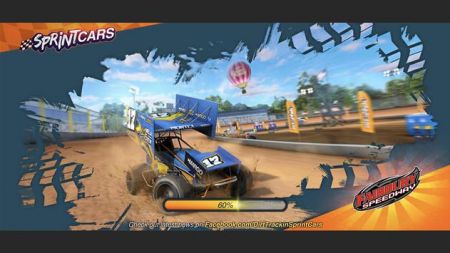 沙尘追踪汽车冲刺DirtTrackinSprintCars