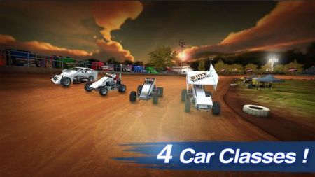 沙尘追踪汽车冲刺DirtTrackinSprintCars