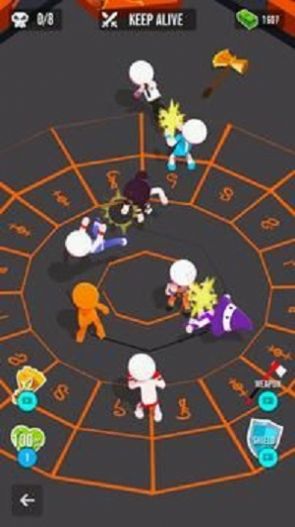 斯蒂克曼3D街头帮派游戏正式版（Stickman 3D Street Gang）