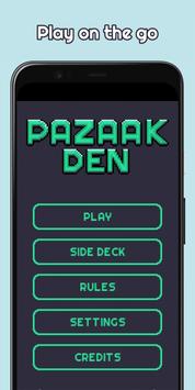 Pazaak Den Online Card Fun