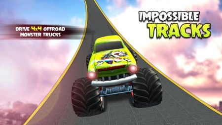 巨型卡车特技赛车MonsterTruckStuntRacing