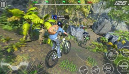BMX自行车特技越野赛BMXCycleStuntOffroadRace