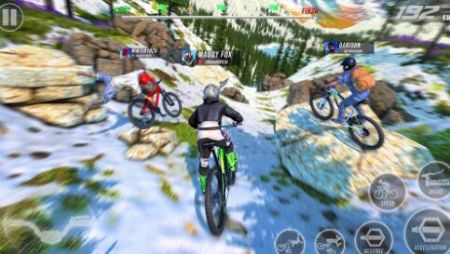 BMX自行车特技越野赛BMXCycleStuntOffroadRace