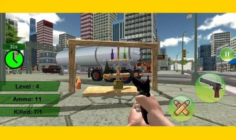 瞄准瓶子射击游戏安卓版（Aim Bottle Shoot）