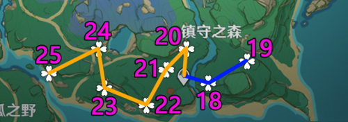 《原神》绯樱绣球快速采集路线一览