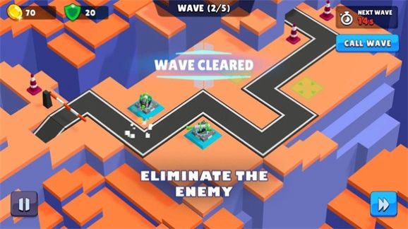 防御冲刺游戏中文版下载（defense rush）