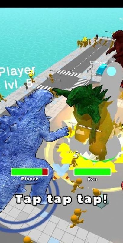 怪兽破坏竞技场游戏正式版（Kaiju Rampage IO）
