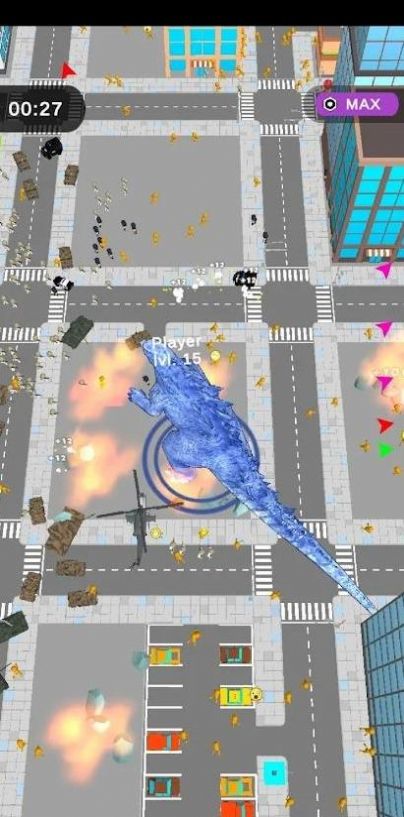 怪兽破坏竞技场游戏正式版（Kaiju Rampage IO）