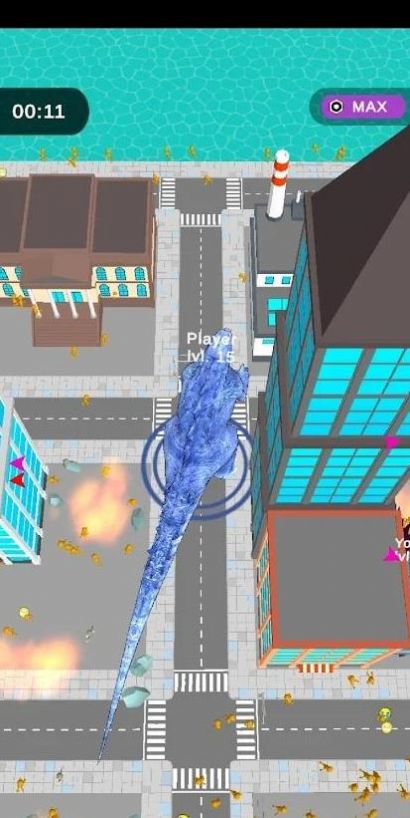 怪兽破坏竞技场游戏正式版（Kaiju Rampage IO）