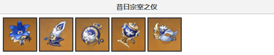 《原神》昔日宗室之仪圣遗物获取攻略