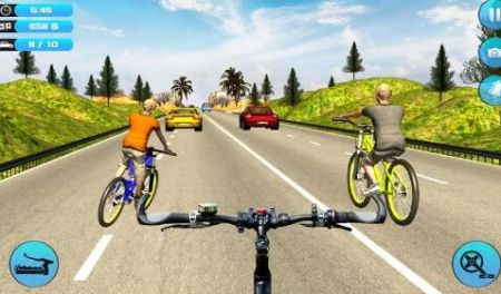 自行车比赛模拟器BicycleRiderTrafficRace17