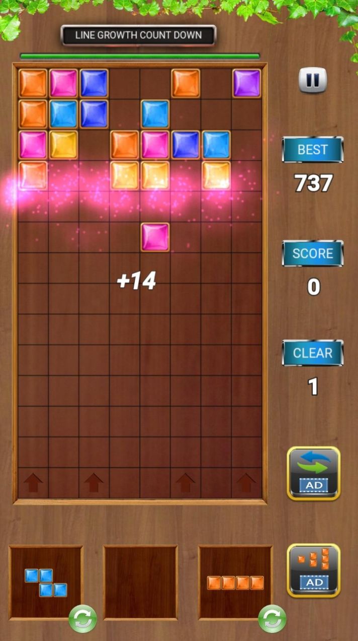 宝石方块拼图射击游戏最新版（Jewel Block Puzzle Shooting）