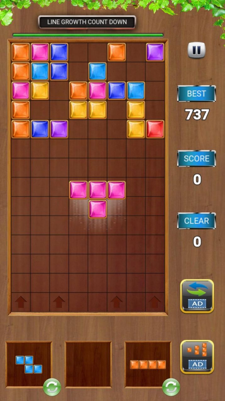 宝石方块拼图射击游戏最新版（Jewel Block Puzzle Shooting）