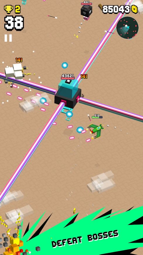 飞机割草游戏安卓版（Wingy Shooters）