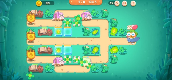 《保卫萝卜4》第18集满星通关攻略