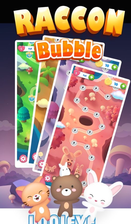 浣熊泡泡龙游戏安卓版（Raccoon Bubble）