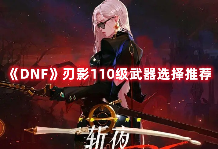 《DNF》刃影110级武器选择推荐