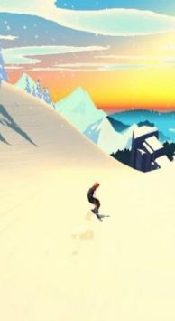 单板速降滑雪Snowboard