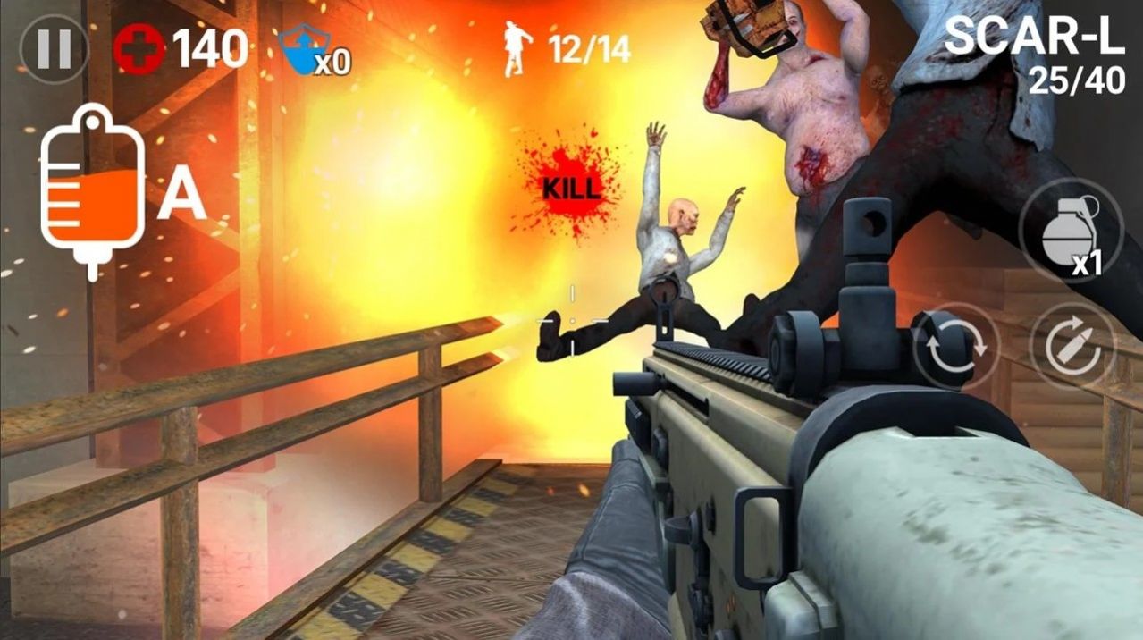 离线僵尸射击游戏正式安卓版（DEAD HUNTER REAL）