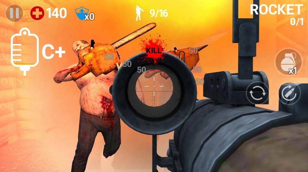 离线僵尸射击游戏正式安卓版（DEAD HUNTER REAL）