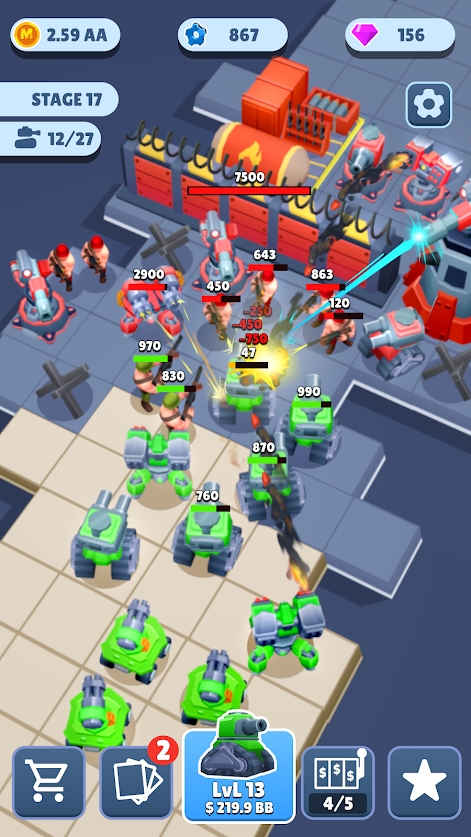 战争空闲士兵游戏中文版（War Idle Troopers）