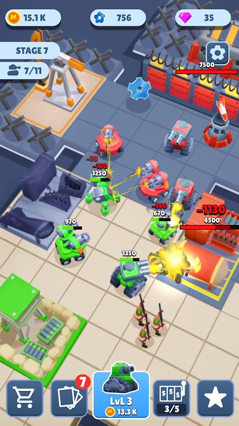 战争空闲士兵游戏中文版（War Idle Troopers）