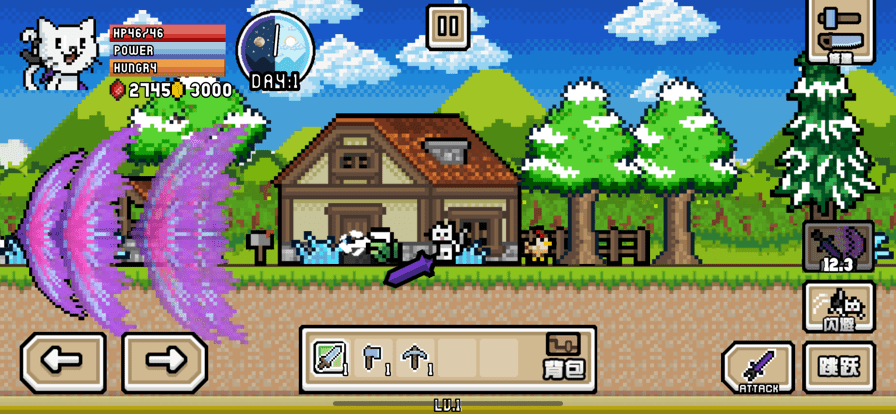 像素大冒险之怪物岛小游戏