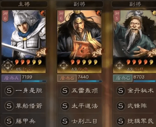 《三国志战略版》武锋张角阵容战法搭配攻略
